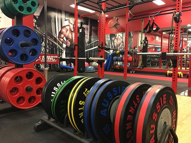 Snap Fitness Rubber Gym Tiles